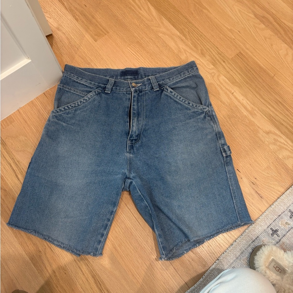 Men's Blue Denim Shorts